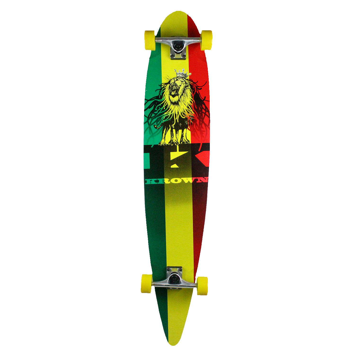 Krown Longboard Complete City Surf Rasta 9in x 46in