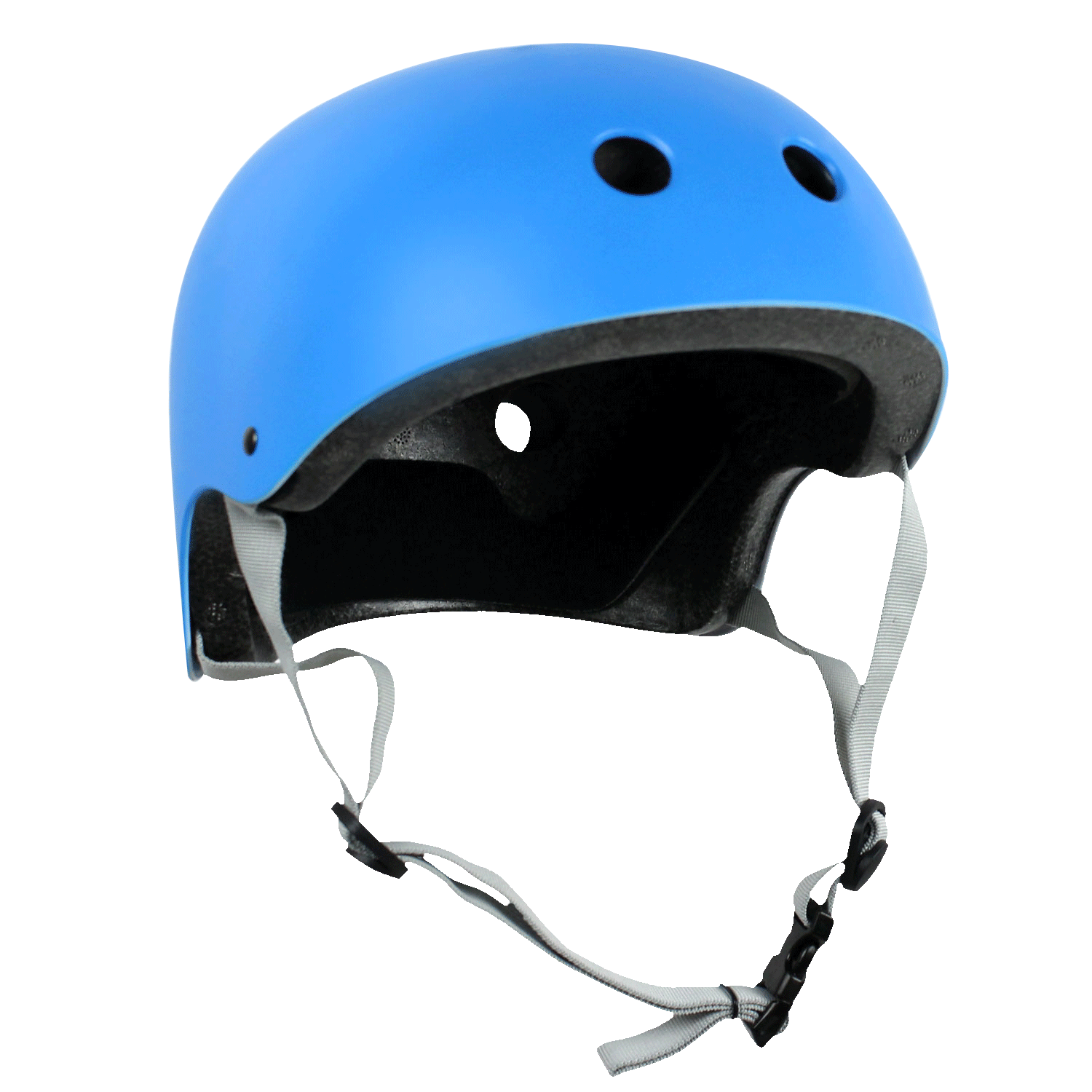 Krown Adult Skateboard Helmet Cyan Blue/Gray OSFA