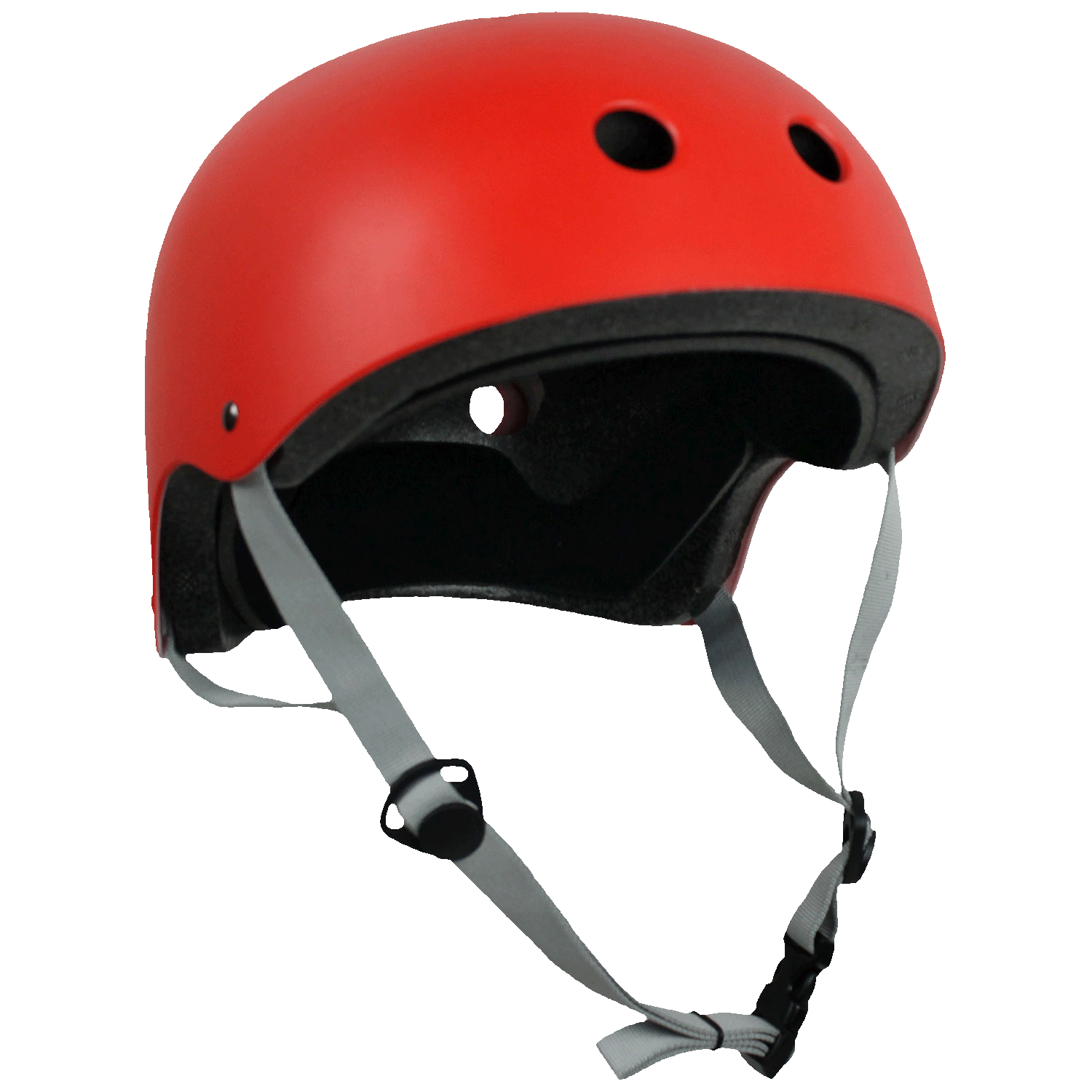 Krown Adult Skateboard Helmet Red/Gray OSFA