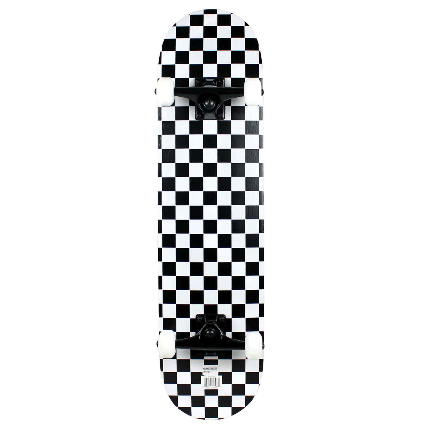 Krown Rookie Complete Black/White Checker 7.75in