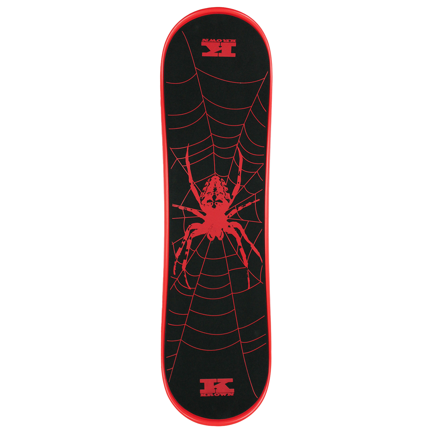 Krown Snowskate Spider Red 9in x 32in
