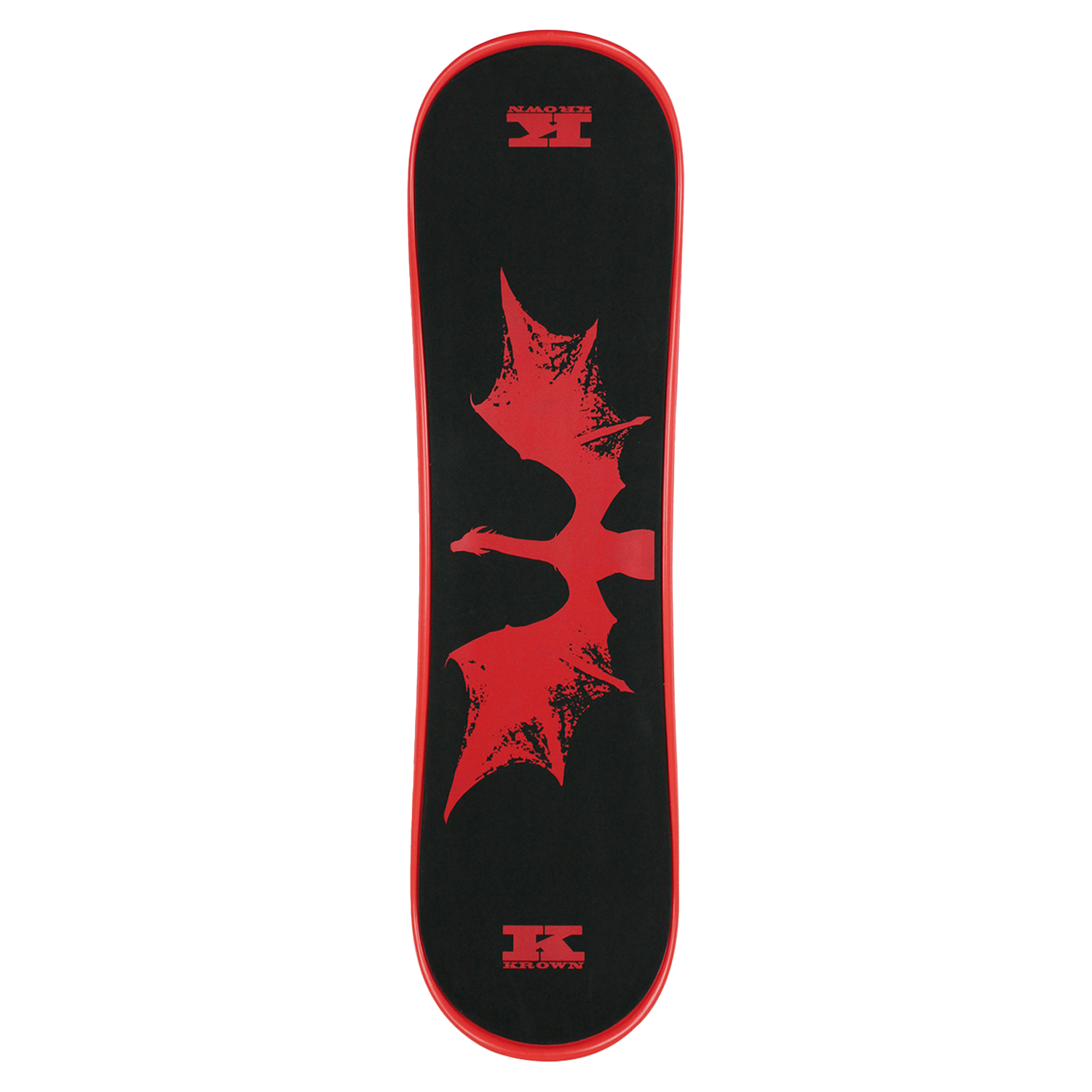 Krown Snowskate Dragon Red 9in x 32in