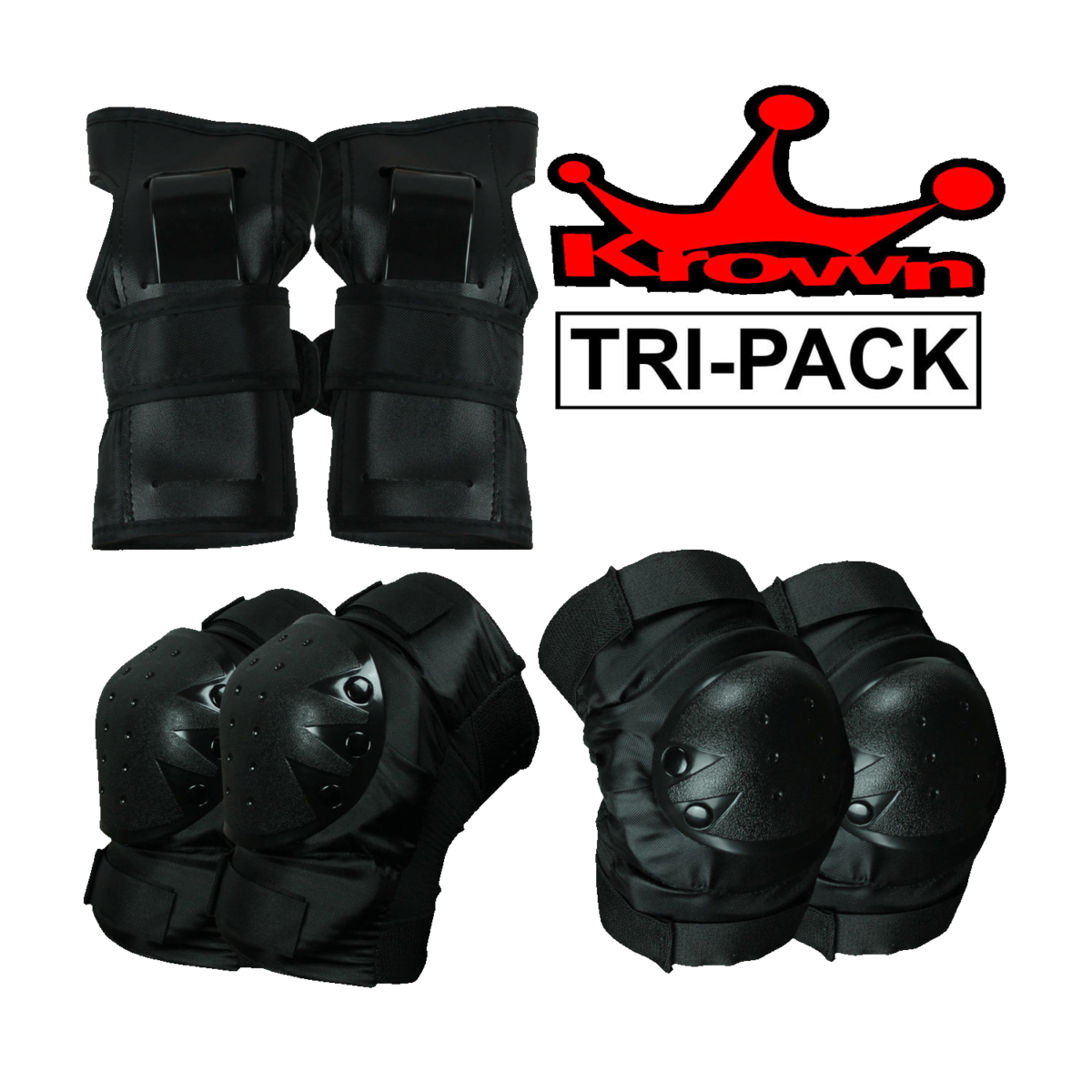 Krown Skateboard Helmets and Pads Protective Gear