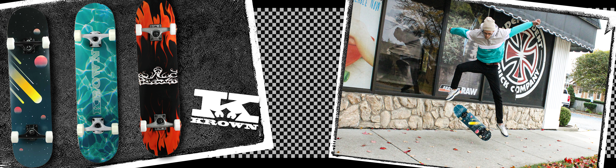 Krown Skateboards High quality Complete Skateboards